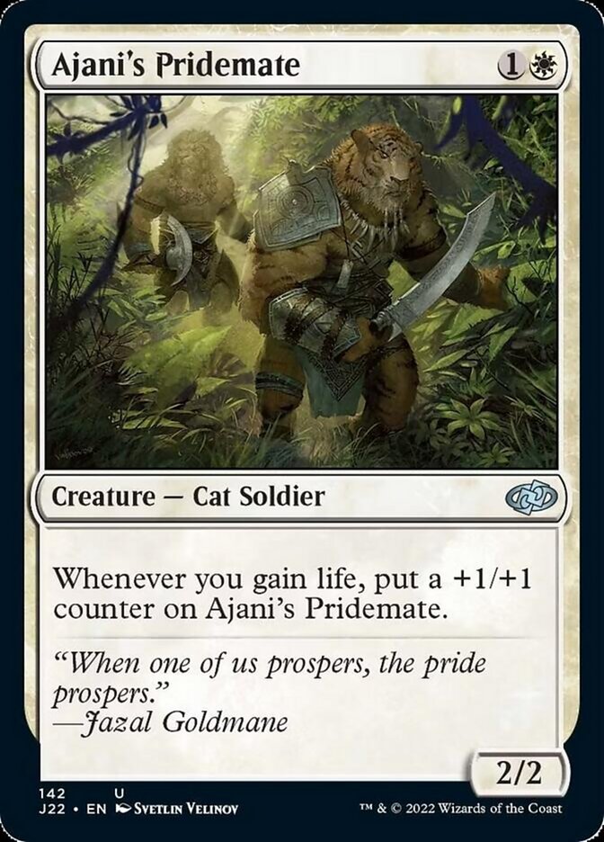 Ajani's Pridemate [Jumpstart 2022] - Magic: The Gathering - Card Brawlers | Quebec | Canada |
