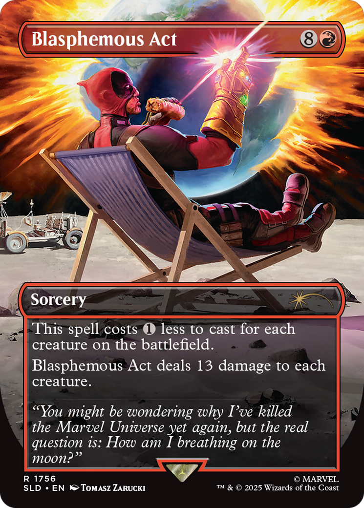 Blasphemous Act (1756) [Secret Lair Drop Series] - Magic: The Gathering - Card Brawlers | Quebec | Canada |