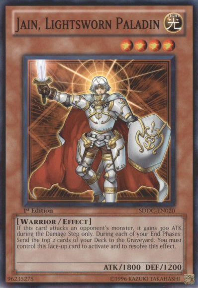 Jain, Lightsworn Paladin [SDDC-EN020] Common - Yu-Gi-Oh! - Card Brawlers | Quebec | Canada |