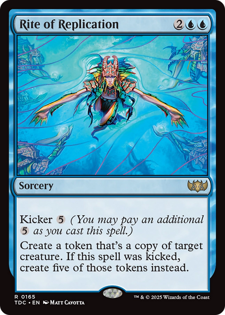 Rite of Replication [Tarkir: Dragonstorm Commander] - Magic: The Gathering - Card Brawlers | Quebec | Canada |