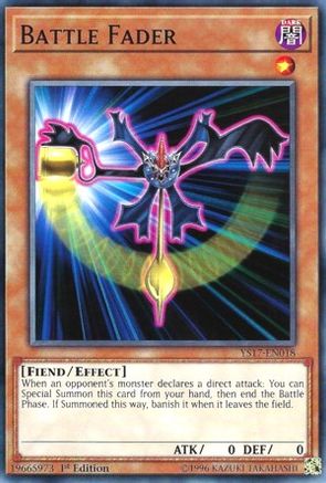 Battle Fader [YS17-EN018] Common - Yu-Gi-Oh! - Card Brawlers | Quebec | Canada |
