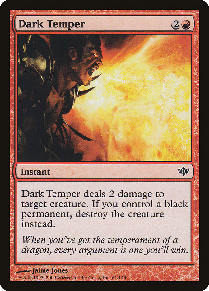 Dark Temper [Conflux] - Magic: The Gathering - Card Brawlers | Quebec | Canada |