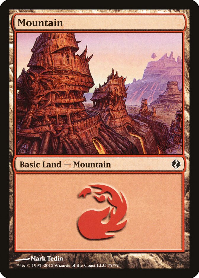 Mountain (77) [Duel Decks: Venser vs. Koth] - Magic: The Gathering - Card Brawlers | Quebec | Canada |
