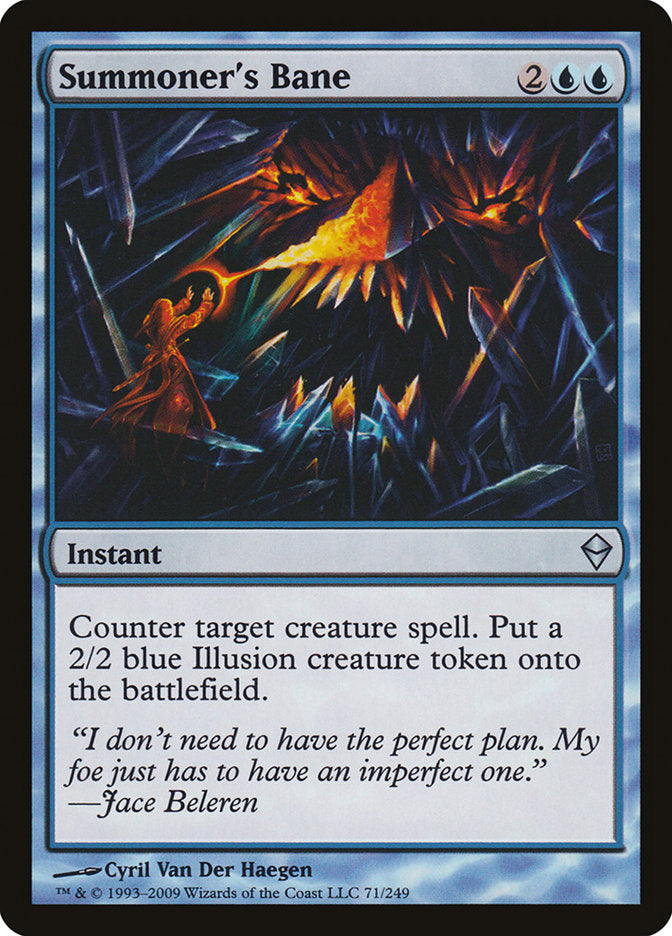 Summoner's Bane [Zendikar] - Magic: The Gathering - Card Brawlers | Quebec | Canada |