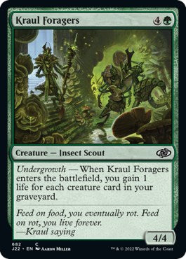 Kraul Foragers [Jumpstart 2022] - Magic: The Gathering - Card Brawlers | Quebec | Canada |