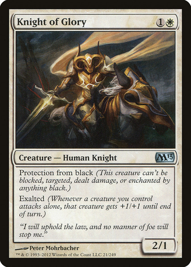 Knight of Glory [Magic 2013] - Magic: The Gathering - Card Brawlers | Quebec | Canada |