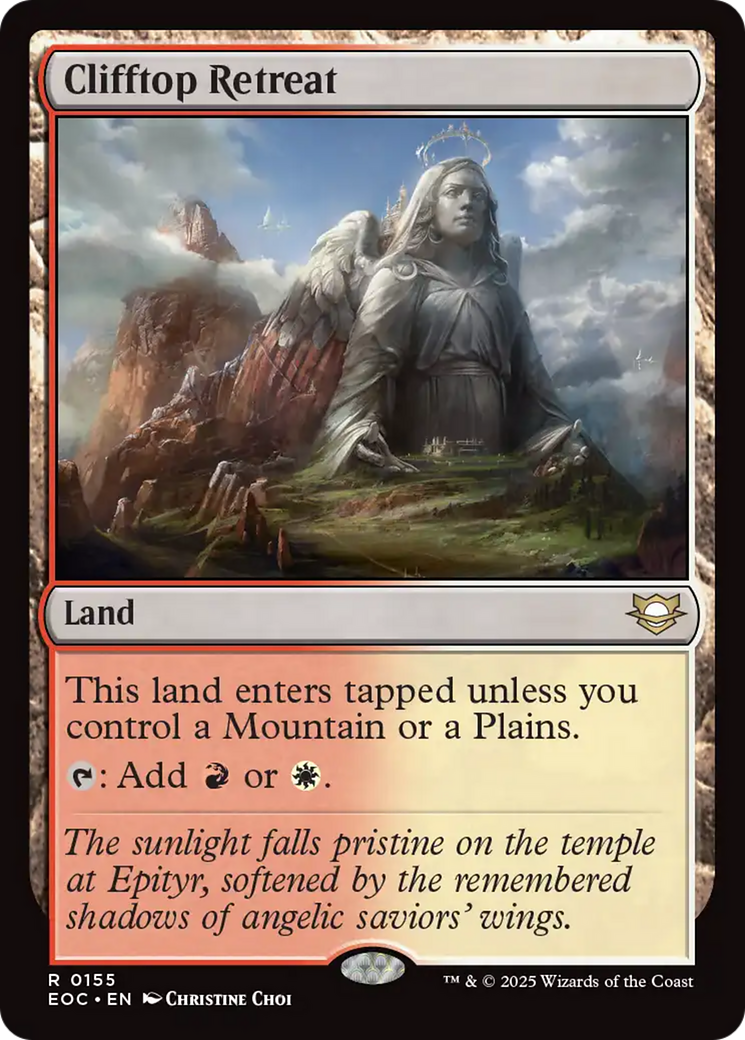 Clifftop Retreat [Edge of Eternities Commander] - Magic: The Gathering - Card Brawlers | Quebec | Canada |