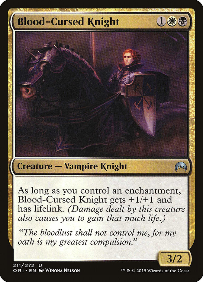 Blood-Cursed Knight [Magic Origins] - Magic: The Gathering - Card Brawlers | Quebec | Canada |