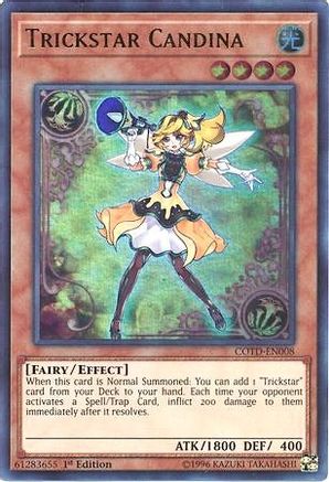 Trickstar Candina [COTD-EN008] Ultra Rare - Yu-Gi-Oh! - Card Brawlers | Quebec | Canada |