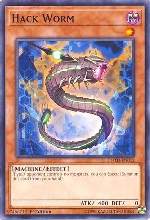 Hack Worm [COTD-EN012] Common - Yu-Gi-Oh! - Card Brawlers | Quebec | Canada |