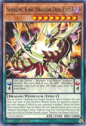 Supreme King Dragon Odd-Eyes [COTD-EN015] Rare - Yu-Gi-Oh! - Card Brawlers | Quebec | Canada |
