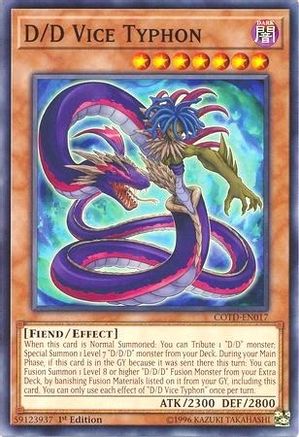 D/D Vice Typhon [COTD-EN017] Common - Yu-Gi-Oh! - Card Brawlers | Quebec | Canada |
