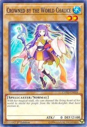 Crowned by the World Chalice [COTD-EN018] Common - Yu-Gi-Oh! - Card Brawlers | Quebec | Canada |