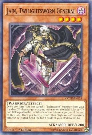 Jain, Twilightsworn General [COTD-EN024] Common - Yu-Gi-Oh! - Card Brawlers | Quebec | Canada |