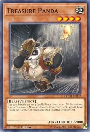 Treasure Panda [COTD-EN032] Common - Yu-Gi-Oh! - Card Brawlers | Quebec | Canada |
