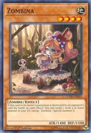 Zombina [COTD-EN033] Common - Yu-Gi-Oh! - Card Brawlers | Quebec | Canada |