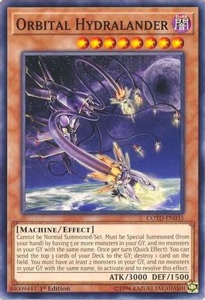 Orbital Hydralander [COTD-EN035] Common - Yu-Gi-Oh! - Card Brawlers | Quebec | Canada |