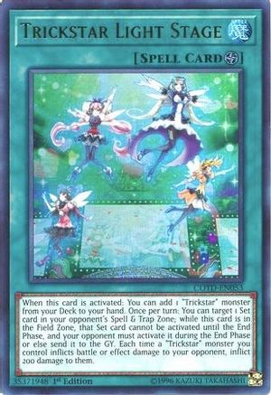 Trickstar Light Stage [COTD-EN053] Ultra Rare - Yu-Gi-Oh! - Card Brawlers | Quebec | Canada |