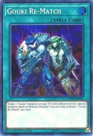 Gouki Re-Match [COTD-EN054] Super Rare - Yu-Gi-Oh! - Card Brawlers | Quebec | Canada |