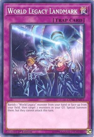 World Legacy Landmark [COTD-EN071] Common - Yu-Gi-Oh! - Card Brawlers | Quebec | Canada |