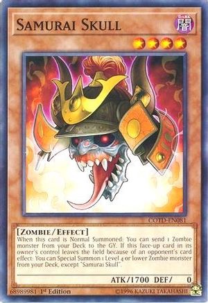 Samurai Skull [COTD-EN081] Common - Yu-Gi-Oh! - Card Brawlers | Quebec | Canada |