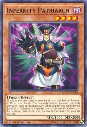 Infernity Patriarch [COTD-EN091] Common - Yu-Gi-Oh! - Card Brawlers | Quebec | Canada |