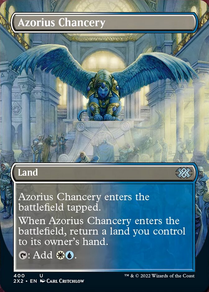 Azorius Chancery (Borderless Alternate Art) [Double Masters 2022] - Magic: The Gathering - Card Brawlers | Quebec | Canada |