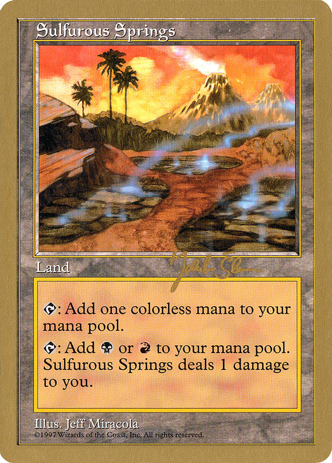 Sulfurous Springs (Jakub Slemr) [World Championship Decks 1997] - Magic: The Gathering - Card Brawlers | Quebec | Canada |