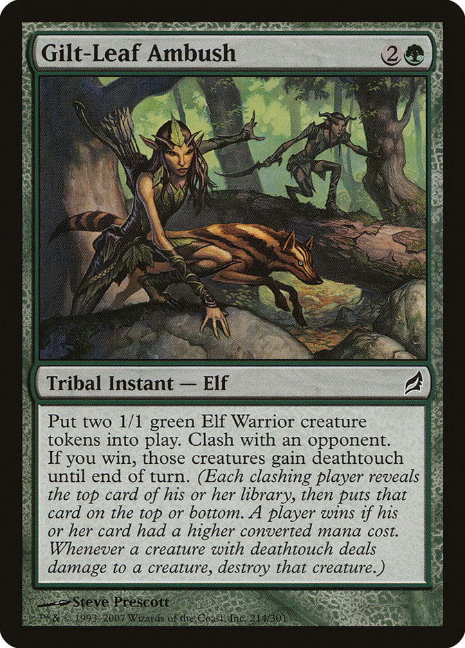 Gilt-Leaf Ambush [Lorwyn] - Magic: The Gathering - Card Brawlers | Quebec | Canada |