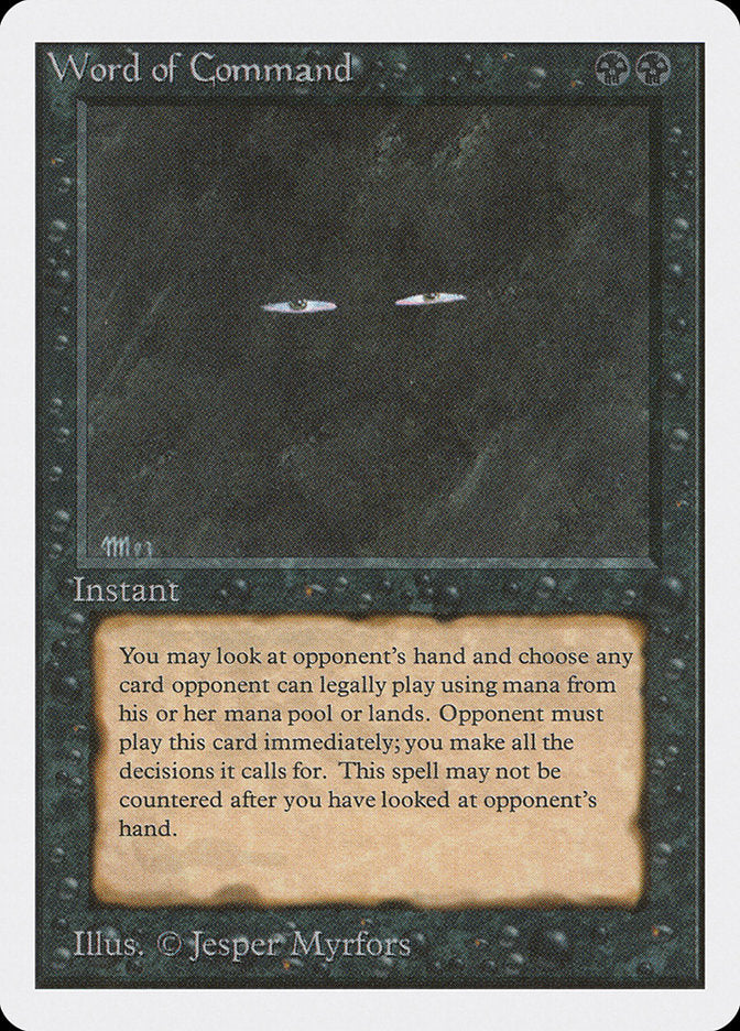 Word of Command [Unlimited Edition] - Magic: The Gathering - Card Brawlers | Quebec | Canada |
