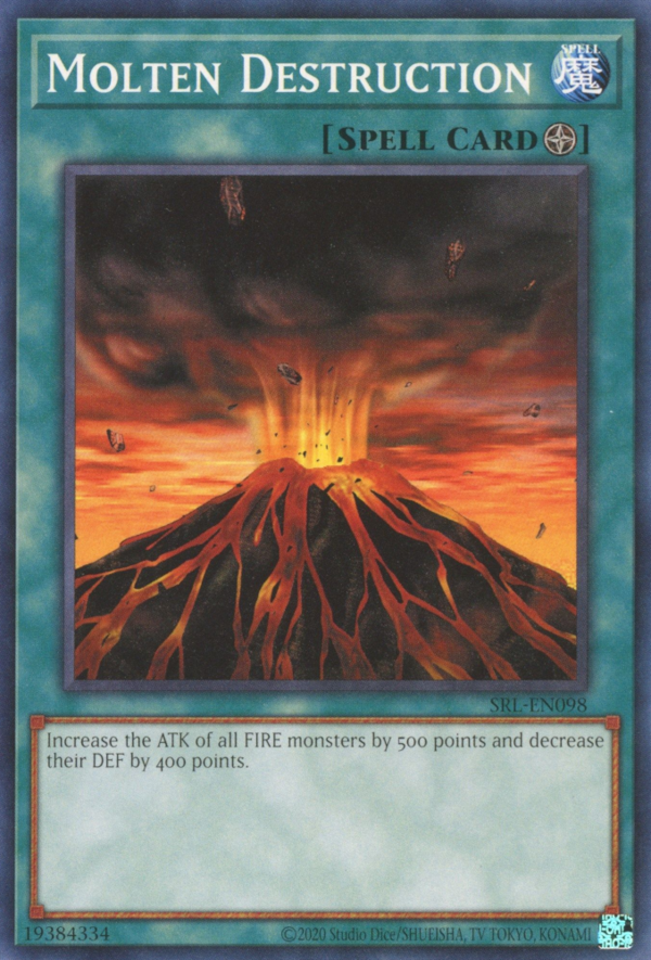 Molten Destruction [SRL-EN098] Short Print - Yu-Gi-Oh! - Card Brawlers | Quebec | Canada |