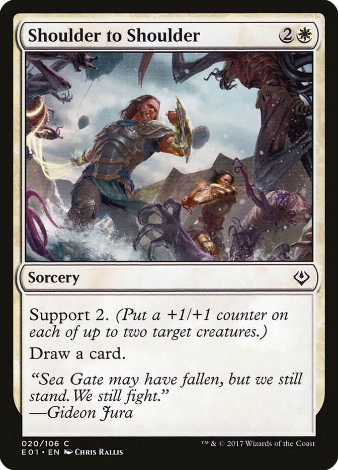 Shoulder to Shoulder [Archenemy: Nicol Bolas] - Magic: The Gathering - Card Brawlers | Quebec | Canada |