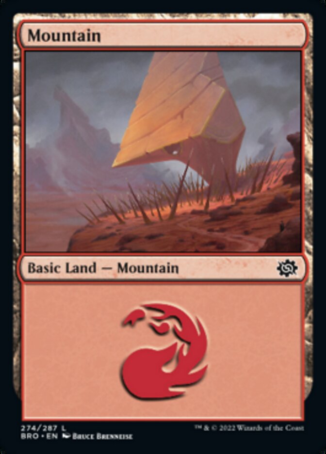 Mountain (274) [The Brothers' War] - Magic: The Gathering - Card Brawlers | Quebec | Canada |