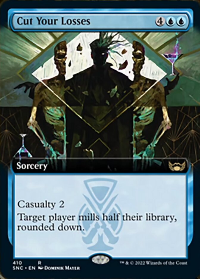 Cut Your Losses (Extended Art) [Streets of New Capenna] - Magic: The Gathering - Card Brawlers | Quebec | Canada |