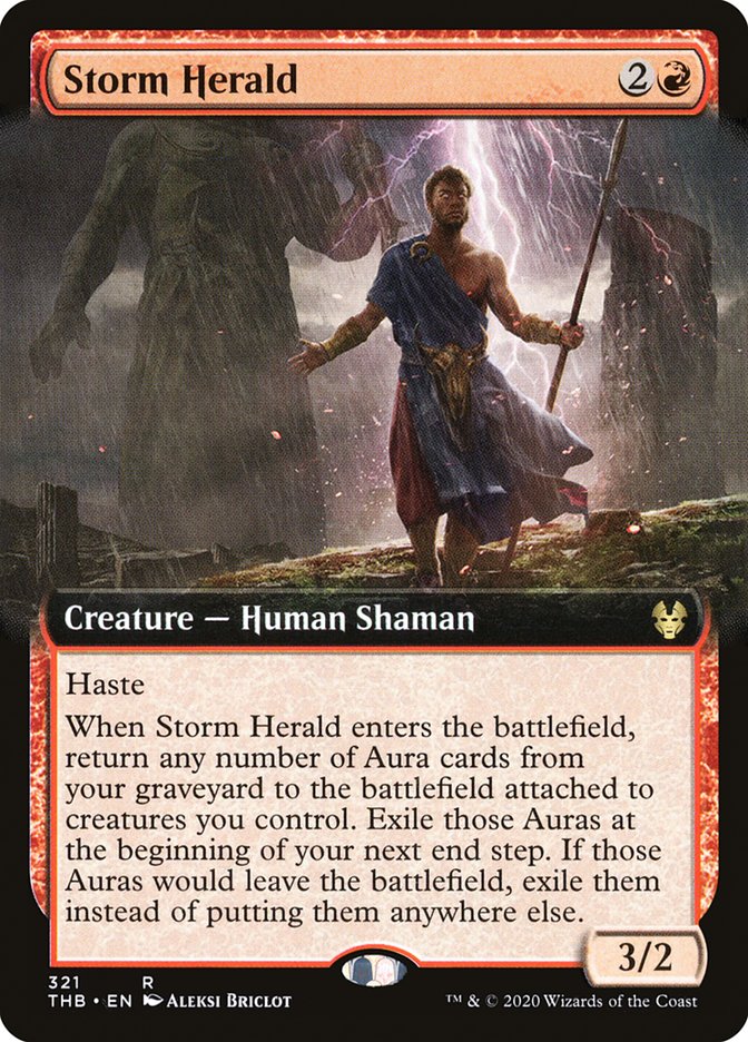 Storm Herald (Extended Art) [Theros Beyond Death] - Magic: The Gathering - Card Brawlers | Quebec | Canada |
