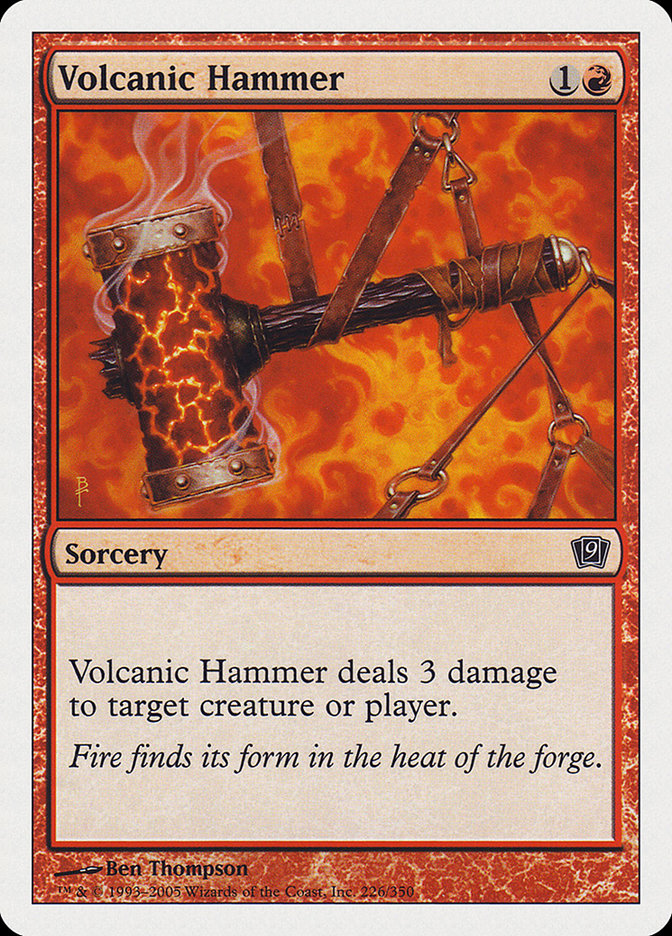 Volcanic Hammer [Ninth Edition] - Magic: The Gathering - Card Brawlers | Quebec | Canada |