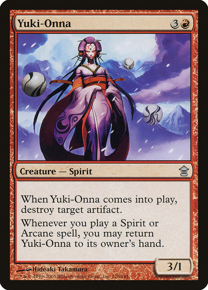 Yuki-Onna [Saviors of Kamigawa] - Magic: The Gathering - Card Brawlers | Quebec | Canada |