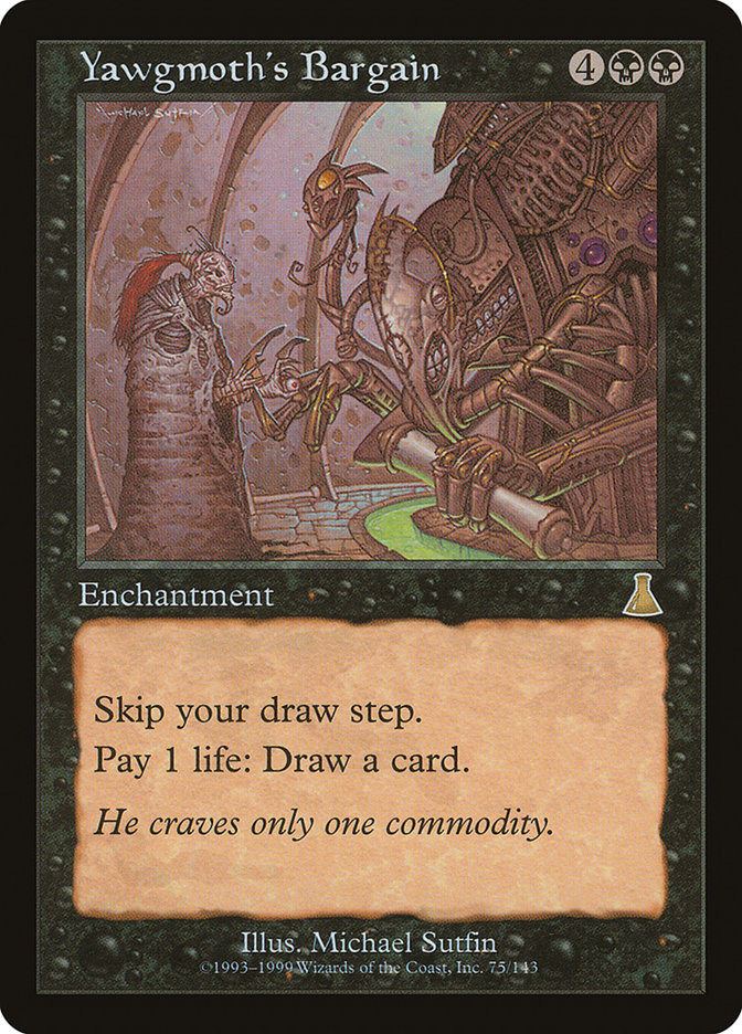 Yawgmoth's Bargain [Urza's Destiny] - Magic: The Gathering - Card Brawlers | Quebec | Canada |