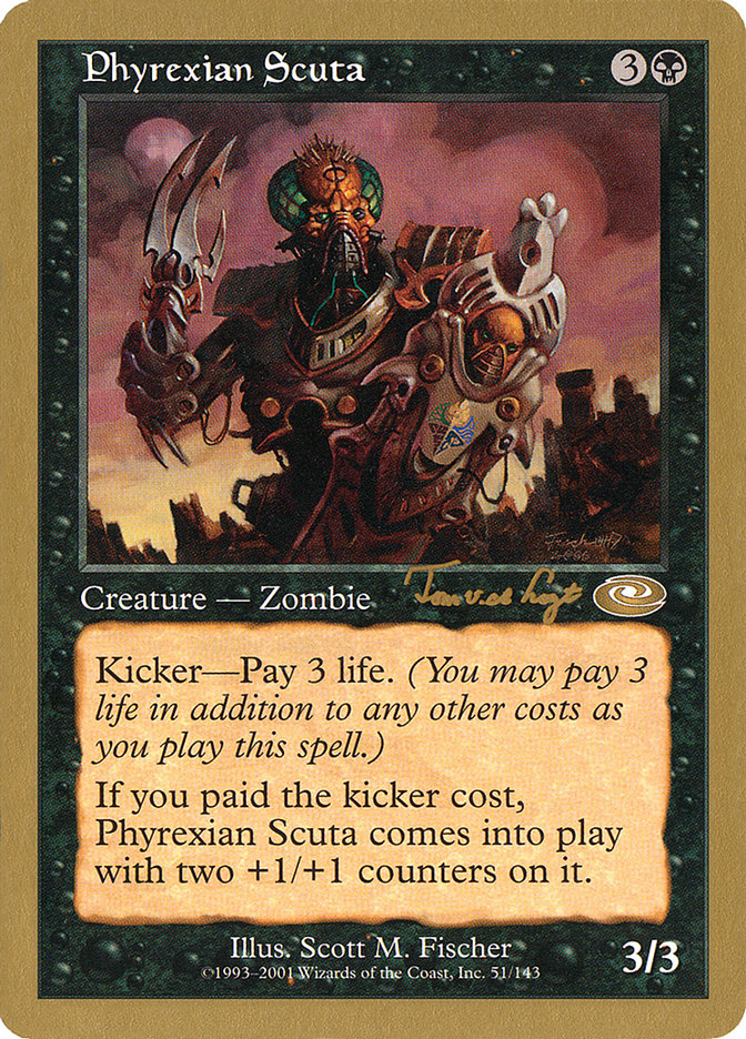 Phyrexian Scuta (Tom van de Logt) [World Championship Decks 2001] - Magic: The Gathering - Card Brawlers | Quebec | Canada |