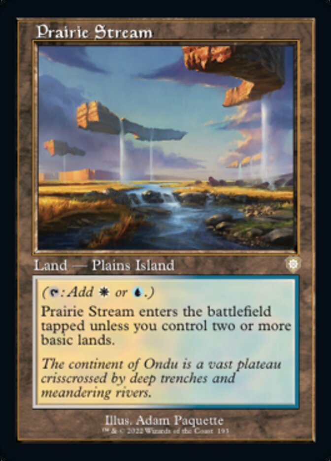 Prairie Stream (Retro) [The Brothers' War Commander] - Magic: The Gathering - Card Brawlers | Quebec | Canada |