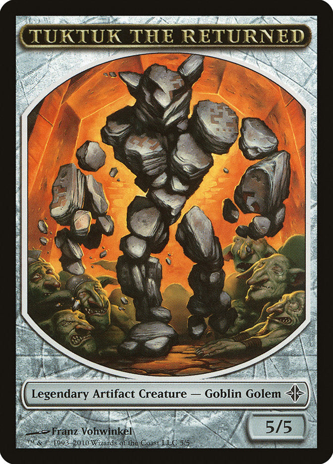 Tuktuk the Returned Token [Rise of the Eldrazi Tokens] - Magic: The Gathering - Card Brawlers | Quebec | Canada |
