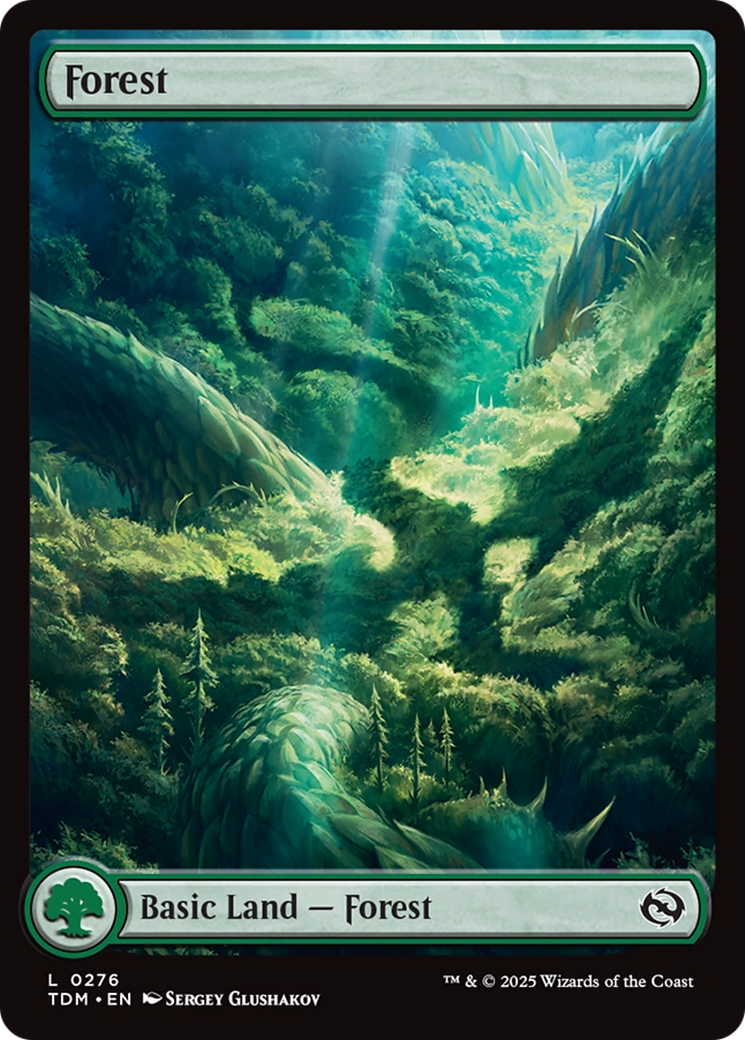 Forest (0276) [Tarkir: Dragonstorm] - Magic: The Gathering - Card Brawlers | Quebec | Canada |