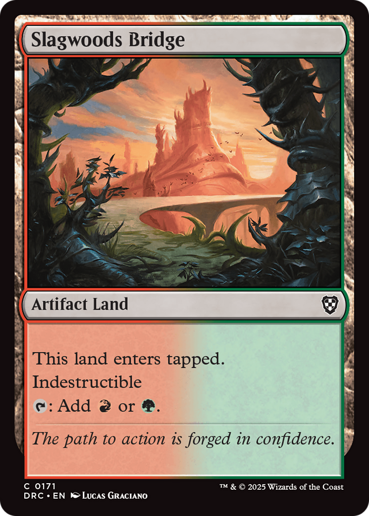 Slagwoods Bridge [Aetherdrift Commander] - Magic: The Gathering - Card Brawlers | Quebec | Canada |