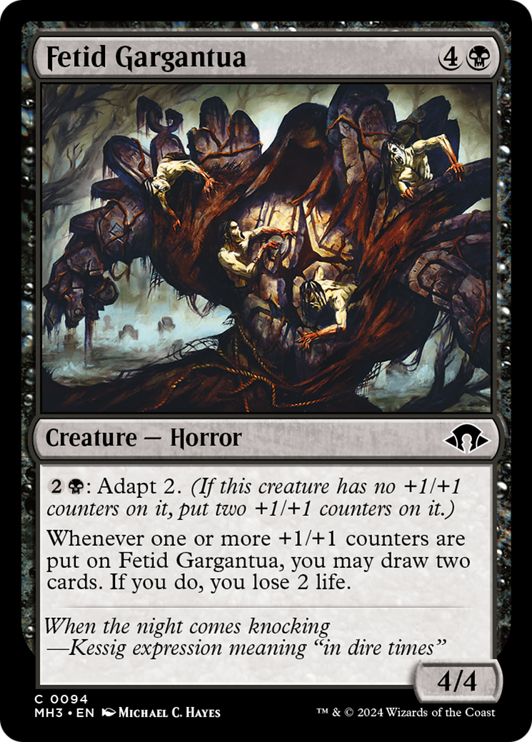Fetid Gargantua [Modern Horizons 3] - Magic: The Gathering - Card Brawlers | Quebec | Canada |