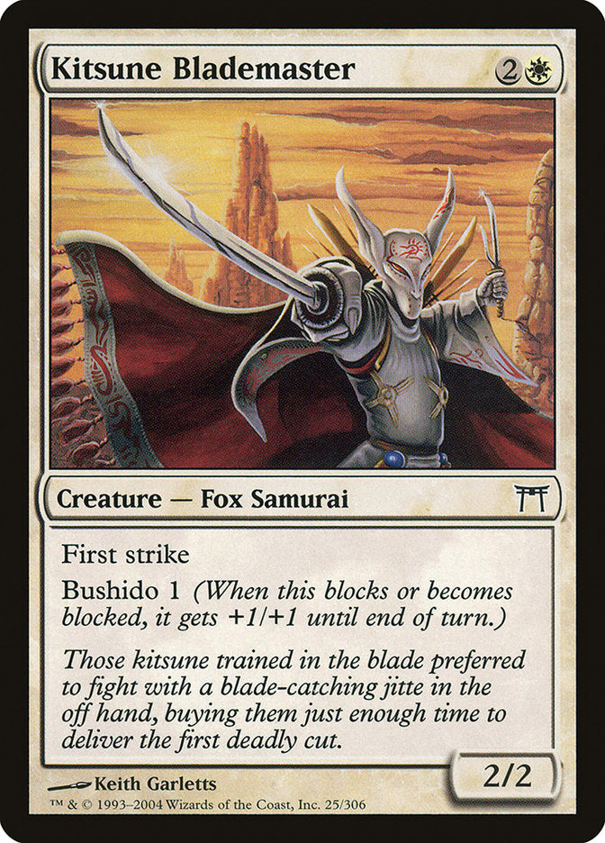 Kitsune Blademaster [Champions of Kamigawa] - Magic: The Gathering - Card Brawlers | Quebec | Canada |