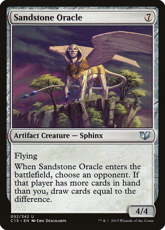 Sandstone Oracle [Commander 2015] - Magic: The Gathering - Card Brawlers | Quebec | Canada |