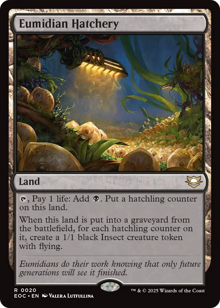 Eumidian Hatchery [Edge of Eternities Commander] - Magic: The Gathering - Card Brawlers | Quebec | Canada |