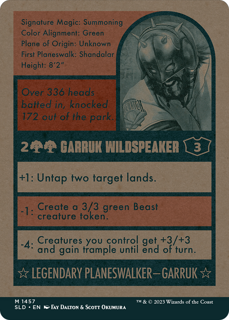 Garruk Wildspeaker [Secret Lair Drop Series] - Magic: The Gathering - Card Brawlers | Quebec | Canada |