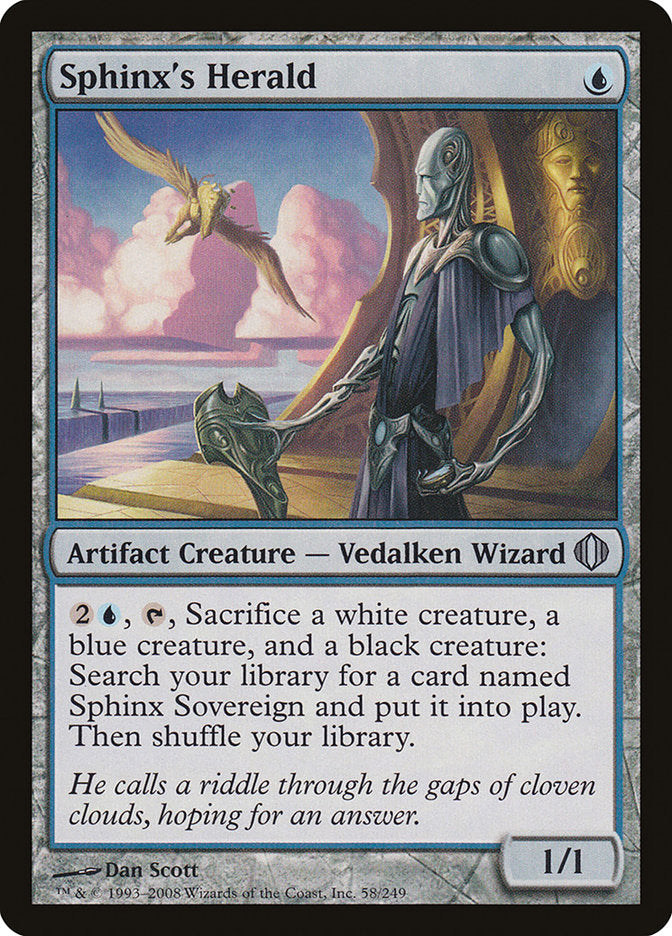 Sphinx's Herald [Shards of Alara] - Magic: The Gathering - Card Brawlers | Quebec | Canada |