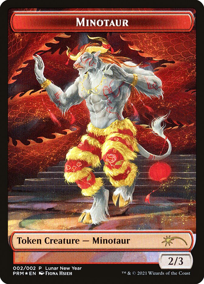 Minotaur Token [Year of the Ox 2021] - Magic: The Gathering - Card Brawlers | Quebec | Canada |